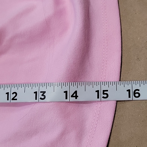 Bershka Size XS Bubblegum Pink Longline Bandeau Top, Side Slits, NEW with Tag - Picture 11 of 14